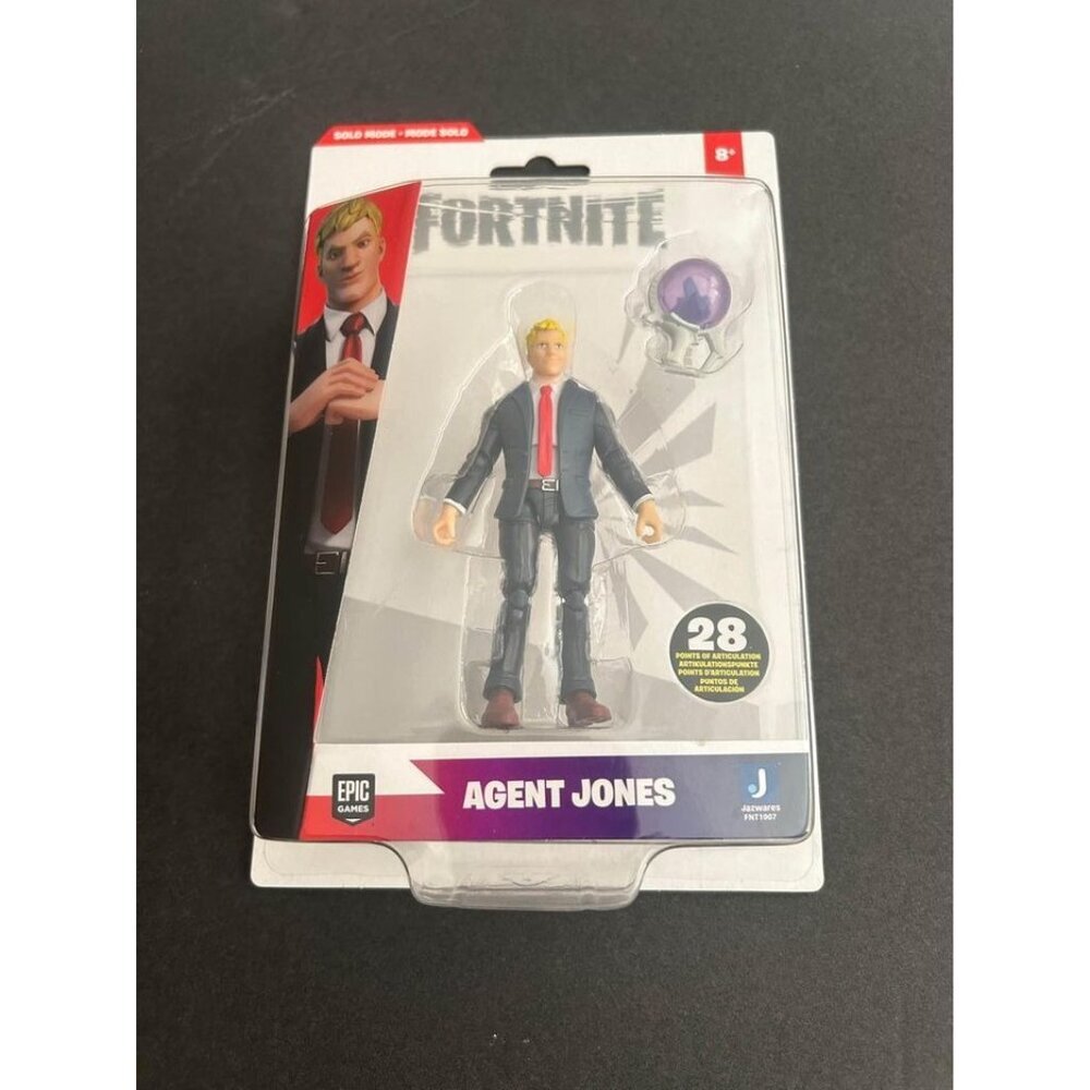 Fortnite FNT1007 FNT-1 Pack Solo Mode Core Figure‎ Agent Jones S10, Multi